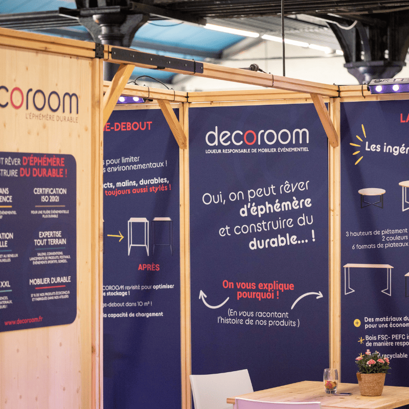 Cloison Bois Signalétique au mètre linéaire | Decoroom
