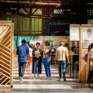 Cloison Bois ajourées obliques au mètre linéaire - Decoroom