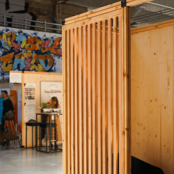 Openwork Wooden Partition | Decoroom