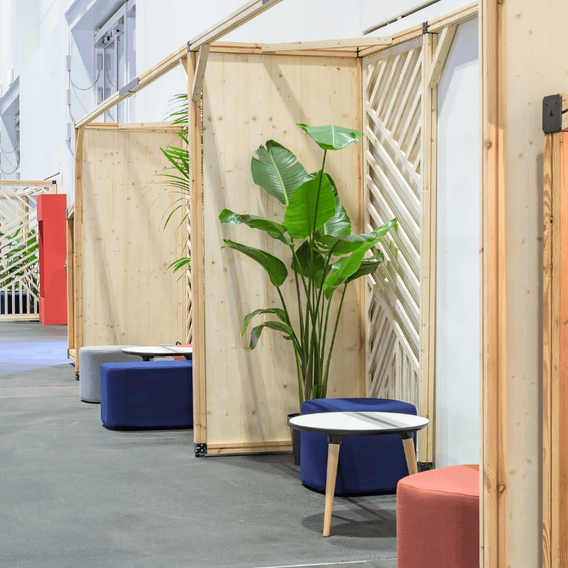 Cloison bois brut - Decoroom