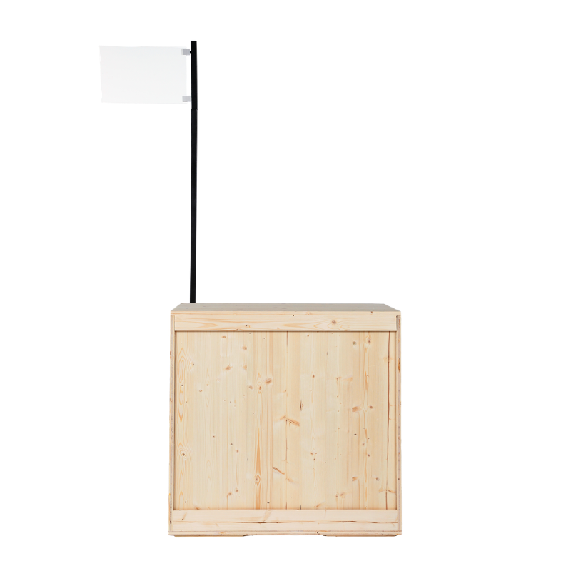 Desk Carcassonne signalétique drapeau | Decoroom
