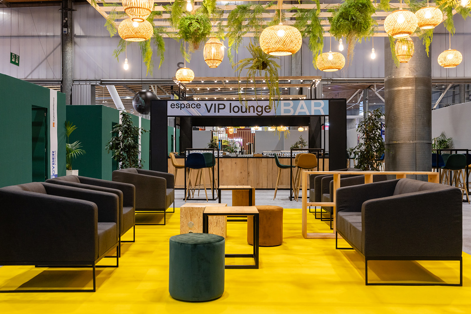 Apperçu de nos fauteuils Rêveur sur le salon du FIC
